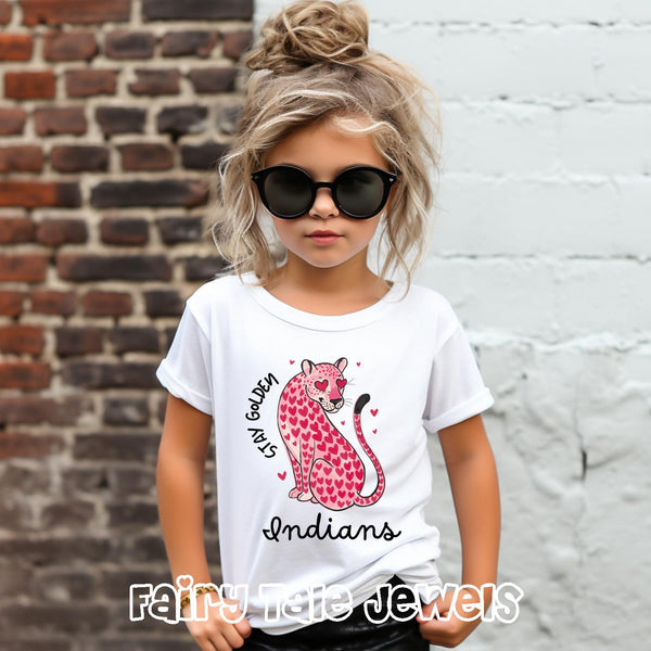 Stay Golden Leopard Toddler and Youth T-Shirt