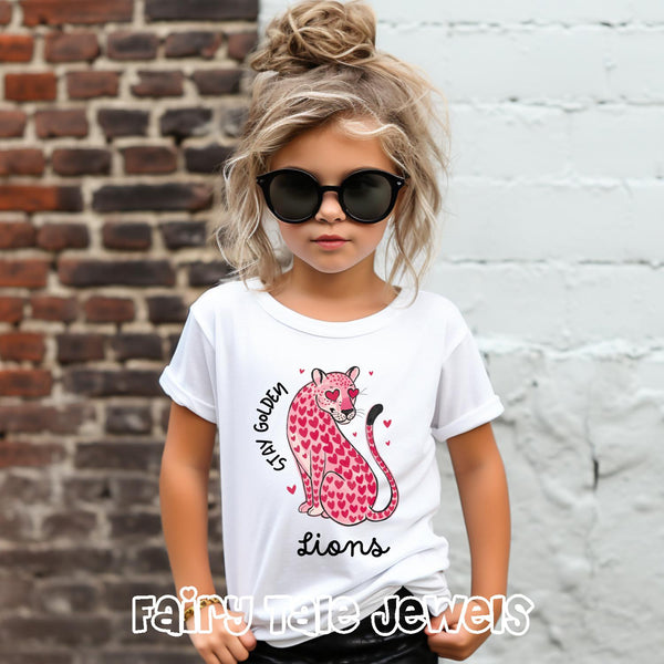 Stay Golden Leopard Toddler and Youth T-Shirt