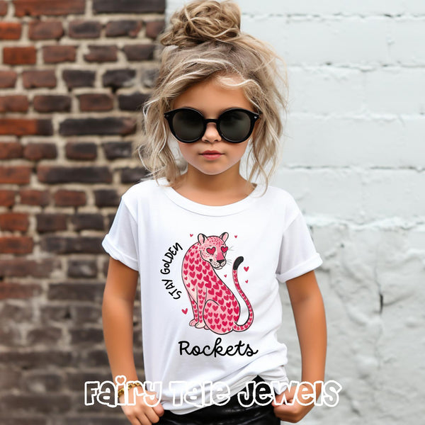Stay Golden Leopard Toddler and Youth T-Shirt