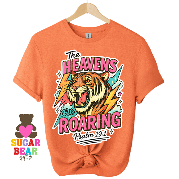 Adult The Heaven's are Roaring T-Shirt