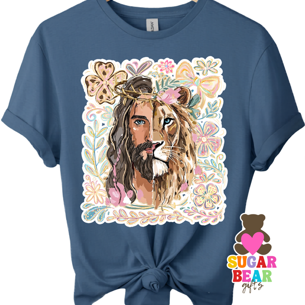 Adult Lion of Judah, Jesus T-Shirt