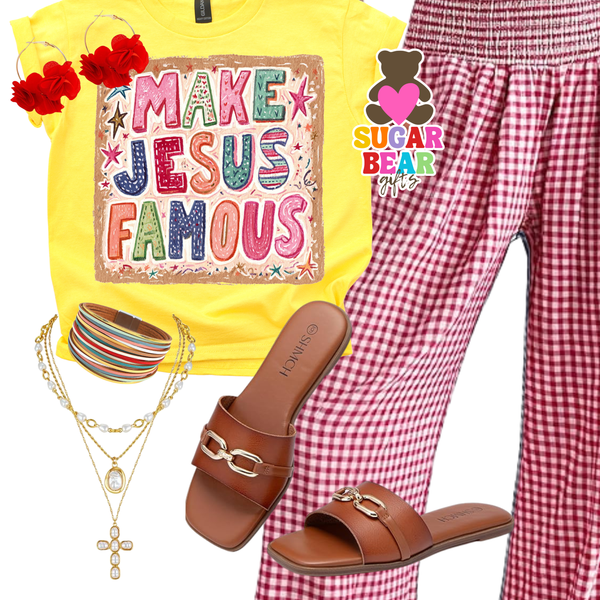 Adult Make Jesus Famous T-Shirt