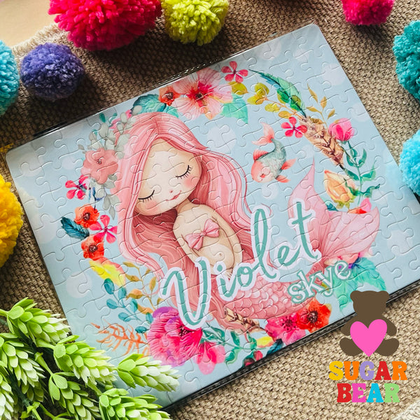 Personalized Mermaid Puzzle