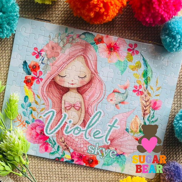 Personalized Mermaid Puzzle