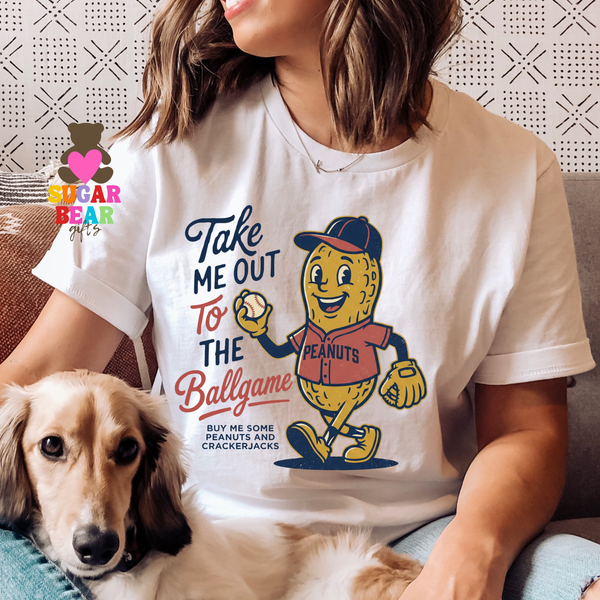 Adult Take Me Out to the Ballgame T-Shirt